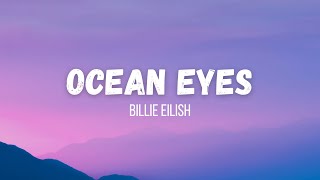 Billie Eilish  Ocean Eyes  Instrumental  Lyrics [upl. by Bussy]