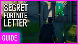 Fortnite Search The Hidden R Letter Location Guide [upl. by Aciretehs490]