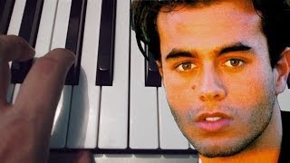 Experiencia Religiosa  Enrique Iglesias  Piano Tutorial [upl. by Ewell]