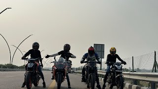 All New 2024 Bajaj Pulsar N250 Vs KTM Duke 200 bs6 Vs KTM Rc200 Vs Bajaj Pulsar Ns200Drag Race [upl. by Sileas967]