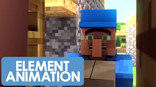 Shorts in Minecraft  Parcel Animation shorts [upl. by Aeslek]