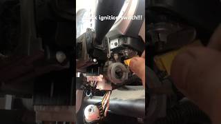 Stuck ignition switch  ignition key won’t turn automotive mechanic honda [upl. by Placia]