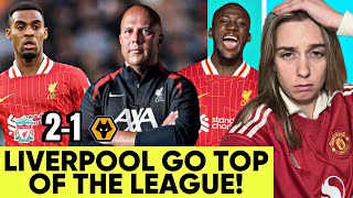 Liverpool Are Serious Title Contenders Gravenberch Is Genius Liverpool 21 Wolves Reaction [upl. by Friedly]