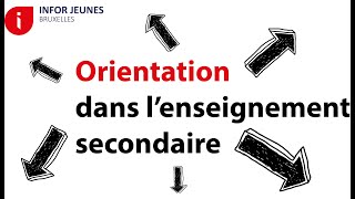 Lorientation dans lenseignement secondaire [upl. by Gleda]