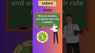 What is Stomata  Role of Stomata in Plants scienceshorts shorts [upl. by Mahan407]