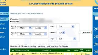 Télédéclaration CNSS de déclaration des salaires par DAMANCOM en mode EDI depuis un fichier excel [upl. by Eelorac]