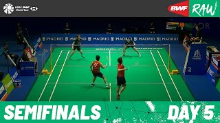 Madrid Spain Masters 2023  Day 5  Court 2  Session 1  Semifinals [upl. by Alahs]