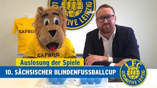 BLINDENFUSSBALLCUP AUSGELOST [upl. by Norvun]