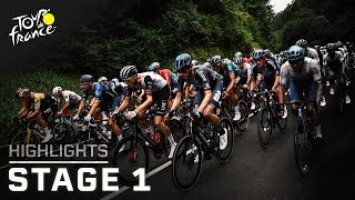 Tour de France 2023 Stage 1  EXTENDED HIGHLIGHTS  712023  Cycling on NBC Sports [upl. by Berti762]