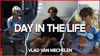 DAY IN THE LIFE OF A PROFESSIONAL CYCLIST ft Vlad Van Mechelen [upl. by Kevina]