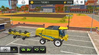 New Harvester in fs18  New Holland Harvester in Fs18  Farming Simulator 18  FS18 [upl. by Row821]