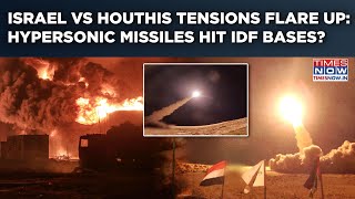 IDF Vs Houthis Flare Up Watch Hypersonic ‘Palestine 2’ Fired After Yemen Strikes  Israel Attacked [upl. by Llewop]