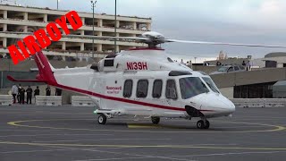 Honeywell Flight Test AW139 N139H Long Startup • HAI HeliExpo 2024 [upl. by Plath]