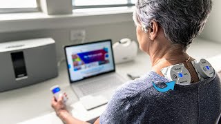 iReliev Wireless TENS  EMS Review  Therapeutic Wearable System for Pain Relief [upl. by Quill]