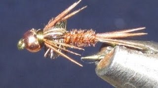 How to tie a Bead Head Pheasant Tail Nymph [upl. by Mila]