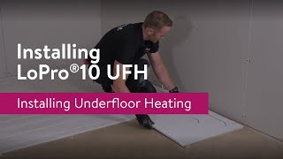 Installing Radiant Heat Between Joists Retrofit radiant heat into your home or for new construction [upl. by Yspyg]