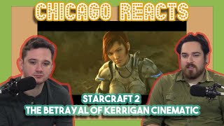 StarCraft 2 The Betrayal of Kerrigan Cinematic  Actors React [upl. by Buiron]