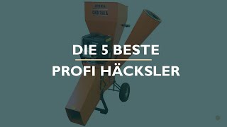 Die 5 Besten Profi Häcksler im Test [upl. by Dlanigger119]