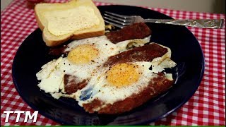 Bacon and Eggs Toaster Oven Recipe [upl. by Ado176]