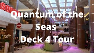 Quantum of the Seas Deck 4 Tour [upl. by Kristianson]