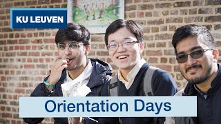 Orientation Days for international students at KU Leuven  Welcome events  Study in Belgium [upl. by Frydman]