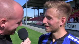 8Spieltag Interviews TSV Steinbach  SV Waldhof [upl. by Ecinev988]