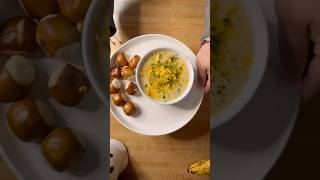 Broccoli cheddar soup♥️ fall cooking food explore asmrfood recipe comfortfood explore fyp [upl. by Odlaner224]