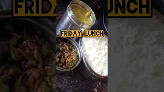 7days lunch ideasFridaySambar vendakai poriyal lunch lunchtime lunchbox shortsfeed shorts [upl. by Enaj]