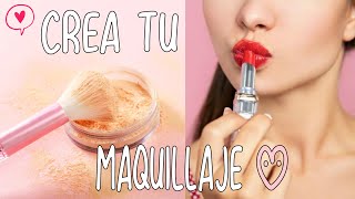 CREA TU PROPIO MAQUILLAJE CASERO parte 3 [upl. by Kesley]