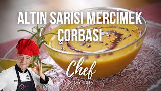 Altın sarısı Mercimek Çorbası nasıl yapılır  Oktay Usta [upl. by Flore]