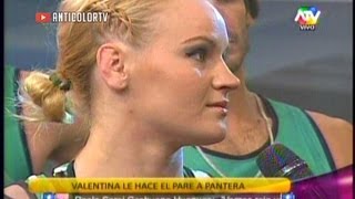 COMBATE Valentina le hace el Pare a la Pantera 280813 [upl. by Hake]