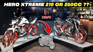 Hero ने तो कमाल ही कर दिया 😍 Finally Hero Xtreme 210 Launched 🔥🔥  210cc OR 250cc  Price Features [upl. by Madian]