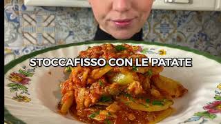 STOCCAFISSO CON LE PATATE  Ricetta Mollica’s [upl. by Lucina]