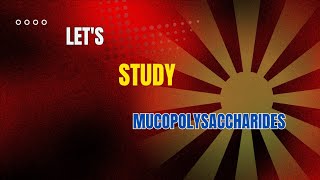 Lets Study Mucopolysaccharides Part 2  Microbiology Bio chemistry  Biotechnology [upl. by Idnim42]