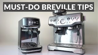 3 Steps for Better Breville Espresso [upl. by Ahsitil283]