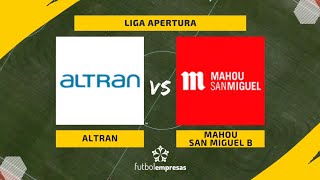 Mahou San Miguel B baja del liderato a Altran [upl. by Nosnev635]