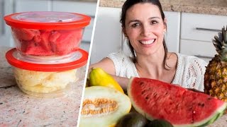 FRUTAS 2 como escolher picar e armazenar para evitar o desperdício [upl. by Voorhis998]