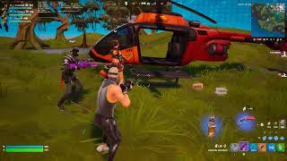 Fortnite MampM MINIGUN end game [upl. by Karalee]