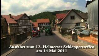 Helmerser Schleppertreffen 2011 Ausfahrt Teil2mpg [upl. by Yance]