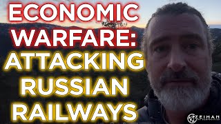 Economic Warfare in Siberia Destroying Rail Infrastructure  Peter Zeihan [upl. by Delfine324]