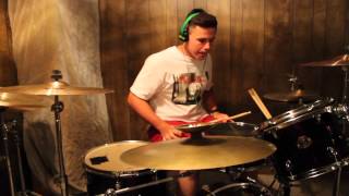 I Dementia   Whitechapel Drum Cover by Erich Bender [upl. by Kalb]