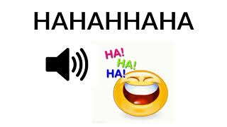 HAHAHA  FUNNY SOUND EFFECT  EMOJI [upl. by Lipps]