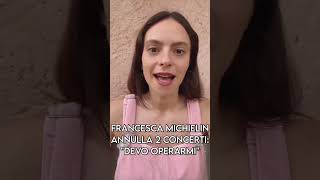 Francesca Michielin “Ho un problema di salute devo fermarmi e operarmi” [upl. by Randa215]