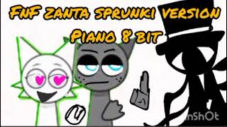 fnf zanta sprunki version piano 8 bit vinnmp4 [upl. by Hammad]