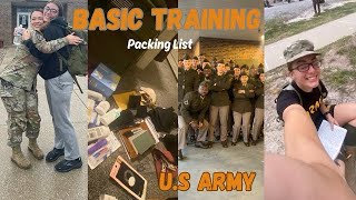 ARMY BASIC TRAINING PACKING LISTS 2024  WHAT YOU ACTUALLY NEED [upl. by Atteirneh17]