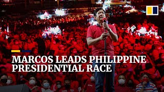 Bongbong Marcos Jnr leads in polls in final weeks of Philippine presidential election campaigning [upl. by Brinson364]