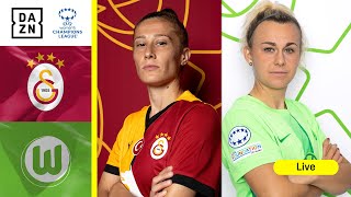 Galatasaray  VfL Wolfsburg  UEFA Womens Champions League 202425 Spieltag 3 Ganzes Spiel [upl. by Latea]