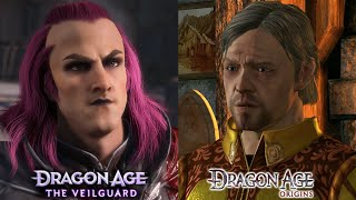 Insulting in Dragon Age Origins VS Dragon Age The Veilguard [upl. by Rossing]