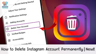 How to Delete Instagram Account Permanently Quick amp Easy New [upl. by Assenar501]