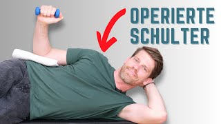 Top 5 Kräftigungsübungen nach Schulter OP [upl. by Hsilgne391]